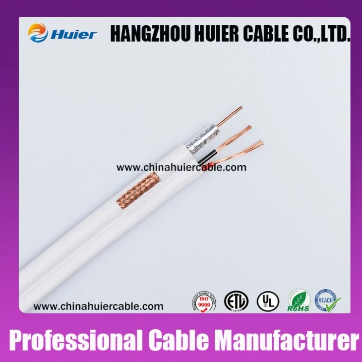 RG59 Siamese Cable RG59 +2DC RG59 Power Cable