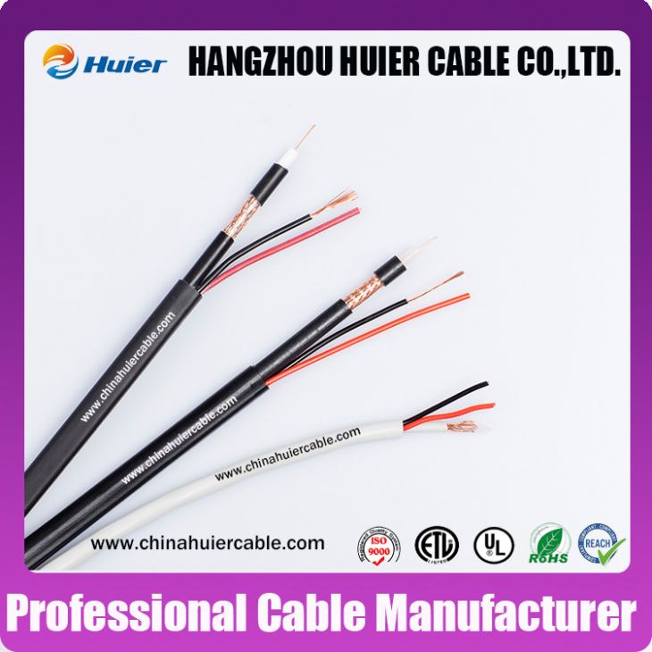 Video Coax Siamese RG59 Cable